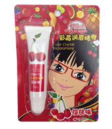 十二月坊 彩晶润唇啫喱（六种口味)正品12ml补水润泽