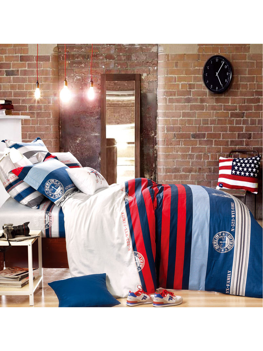 Luolai Kids/罗莱儿童 勃兰登堡全棉四件套1.5米床