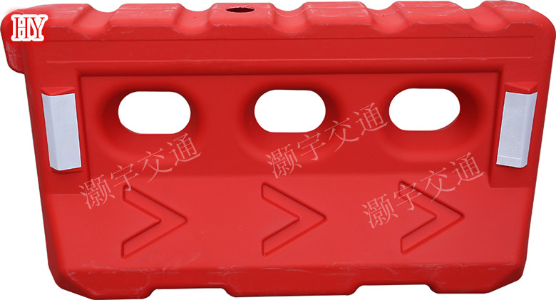 Three-hole water horse fence water horse isolation pier plastic water horse guardrail water horse anti-collision bucket