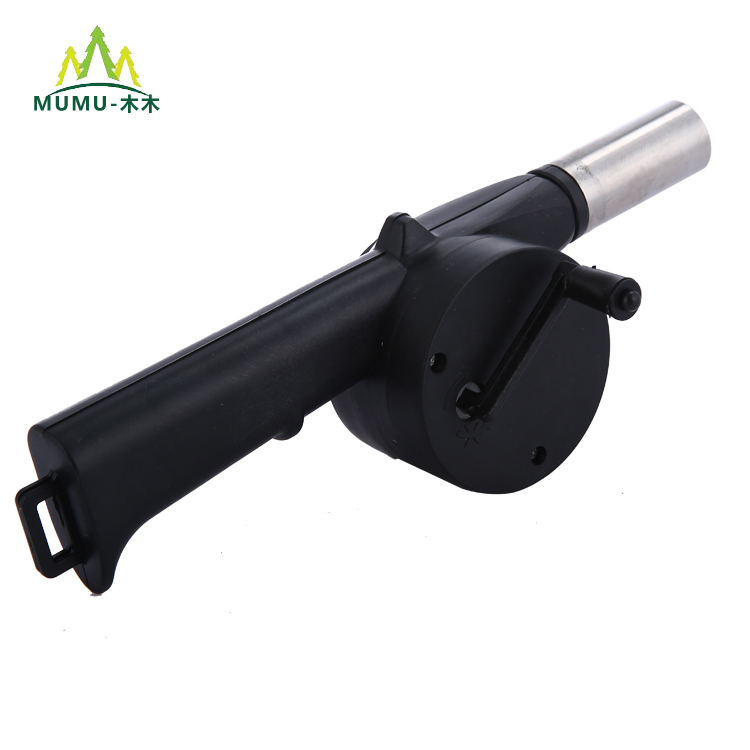 Barbecue hand-cranked hand blower Outdoor small blower Picnic barbecue hair dryer tool accessories