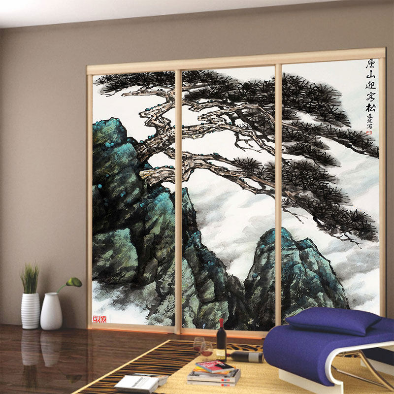 MS��ʽˮīӭ����ɽˮ���羰��������SHE-XJ-134HB