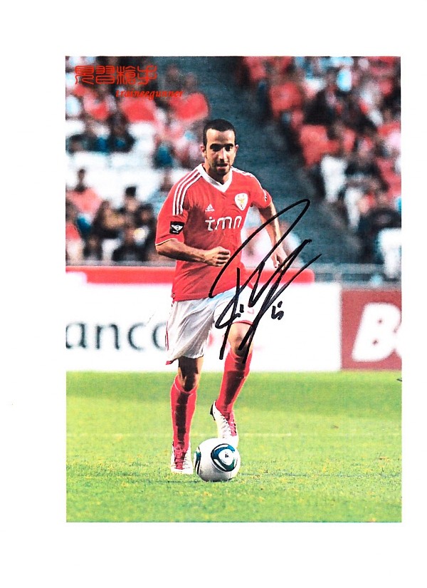 Louisinho Luisinho Benfica 2012-13 season printed signature official photo 8 inch