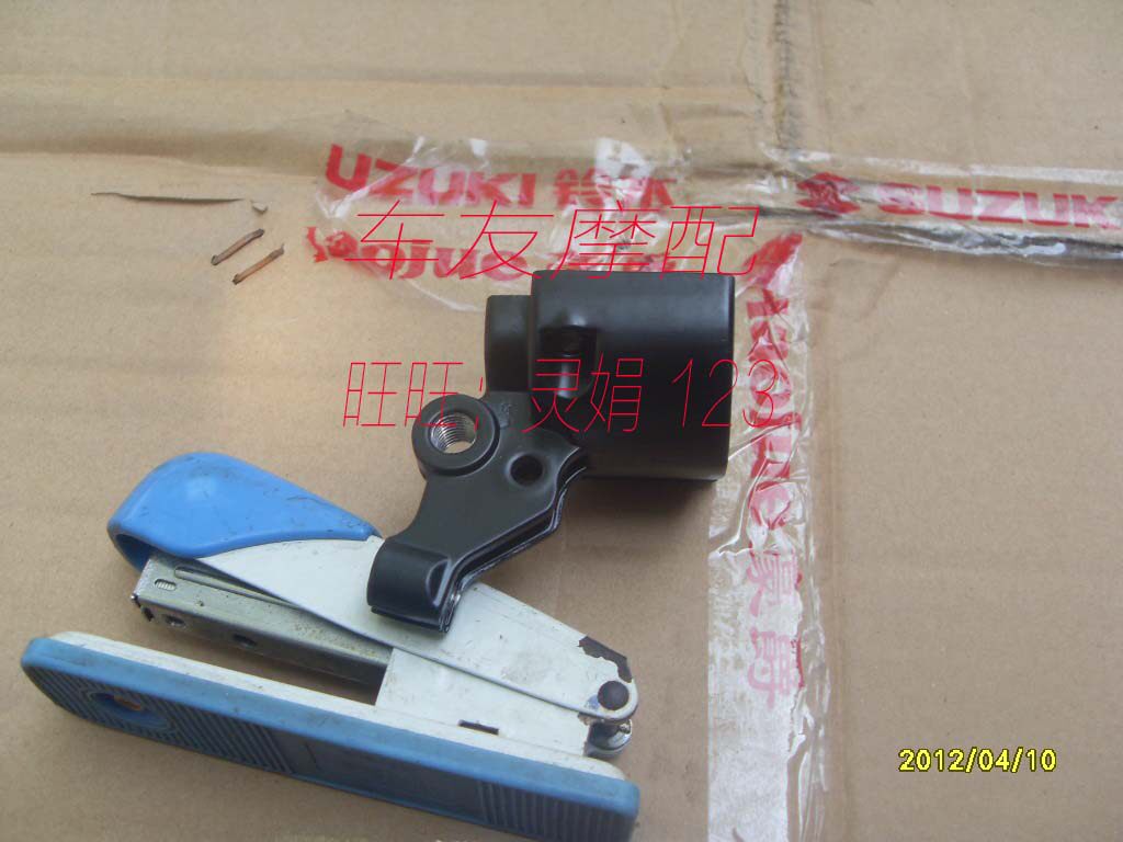 GN125 sharp cool EN125 old diamond leopard silver leopard clutch clutch support rear mirror support