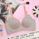 Tập hợp trên áo ngực phụ nữ không vành dày Điều chỉnh đồ lót thoáng khí sâu V chống sag bra bra cover cover set đồ lót đẹp Bộ đồ lót