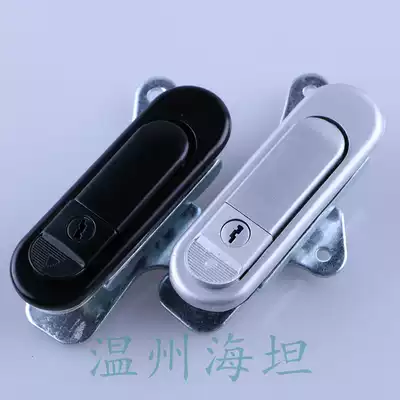 Haitan AB303-1 flat lock switch cabinet door lock Distribution box cabinet door lock tin cabinet lock button rotation
