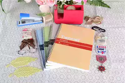 Tim Mei spiral binding notebook office type coil notebook notepad writing smooth but water