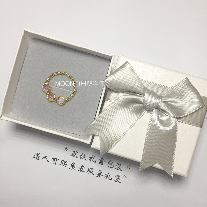 Bague Femme OTHER   en Cristal naturel pierre semi-precieuse - Ref 3087509 Image 4