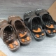Mùa hè 2018 mới sandal phiên bản Hàn Quốc của dép và dép Việt Nam bằng nhựa chống trơn dày đáy biển nam giày mùa hè