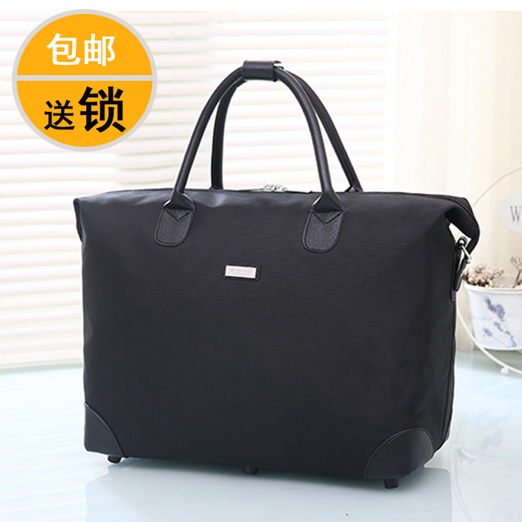 Han Edition Folding Short Handling Travel Package for Men and Women with Mass Waterproof Business Boarding Baggage