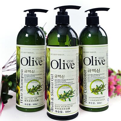 韩伊OLive橄榄洗发水露护发素沐浴露洗护套装去屑控油男女士正品