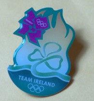London 2012 Olympic Games Badge Irish Olympic Committee Badge Irish NOC Badge