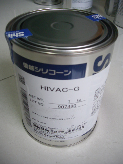 Japan Shinetsu high vacuum oil HIVAC-G White translucent oily HIVAC-F4 colorless transparent liquid