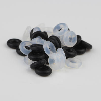 Bihunter sealing type 8.5mm diameter silicone ring, O-ring, rubber ring, silver jewelry, silver ring positioning bead accessories