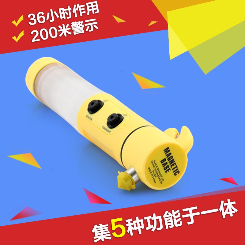 Seismic Escape Tool Safety Hammer Escape Hammer Warning Light Flashlights Escape Totem 5 Fit 1 Safety Hammer