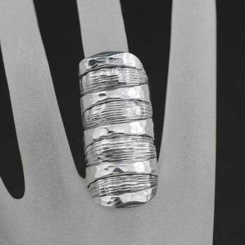 ເງິນໄທ 925 sterling silver handmade ໄທຕົ້ນສະບັບນໍາເຂົ້າຂອງແທ້ສົດ exaggerated ແຫວນແມ່ຍິງ 11-17