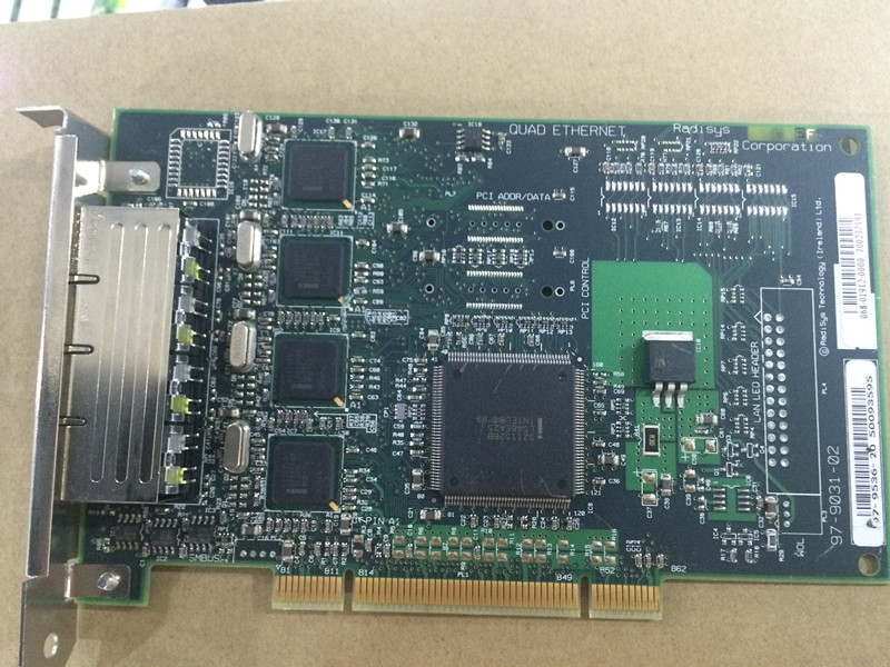 Original intel 82559 four-port network card 32-bit four-port network card