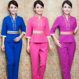 Спа -магазин Footeet Therapist Working Clothing Set Health Club красавица салон женский занятие Jersey