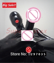 Special new international explosion full-bag latex coat jumpsuit with mouth sleeve cylinder liner with egg groove condom