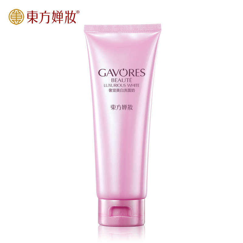 东方婵妆美白洁面乳深层清洁洗面奶泡沫清爽补水淡斑温和正品女