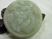 Hotan jade green white belt buckle business is booming