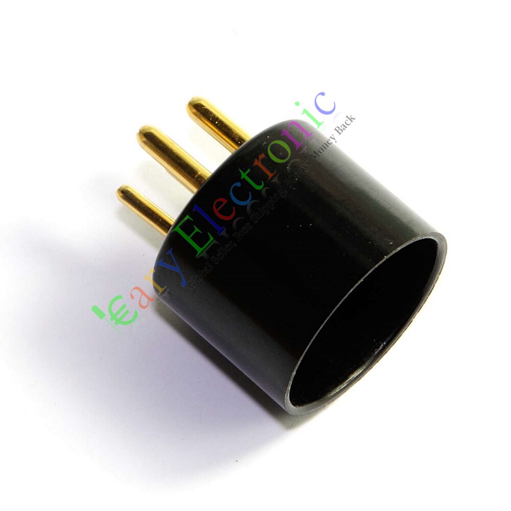 New four-legged bakelite vacuum tube gold-plated tube seat 300BR-G test tube canopy for 300B 2A3 811