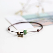 [Light shoal] dệt kim đơn giản thời trang dân tộc phong cách tươi mới và phổ biến vòng chân nữ - Vòng chân