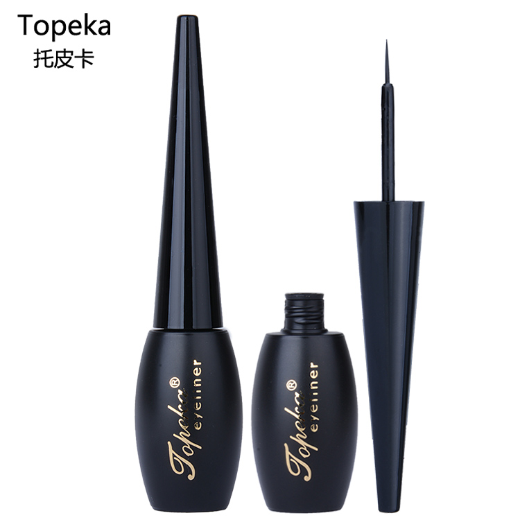 TOPEKA EYELINER PICK UP THE SPARKLING SERIES EYE LINE LIQUID SOFT HARD HEAD SPEED DRY WATER RESISTANT PERSISTENT WITHOUT FAINTING