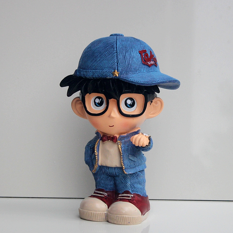 25cm high new cartoon plaster mold plaster doll model making three-dimensional painted decoration graffiti