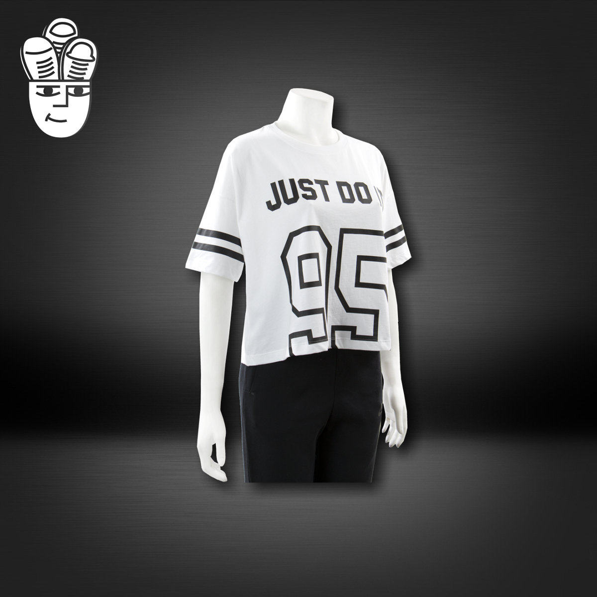 Nike Women's 95 Graphic Cropped Top 耐克女子T恤 时尚短袖