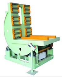 Roll material turning machine roll material turning machine (pictured) steel band tipping machine upright post overturning machine Shanghai manufacturer