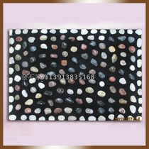 40*60 small grain dense natural pebbles foot massage pad health stone pad Stone Road walking blanket
