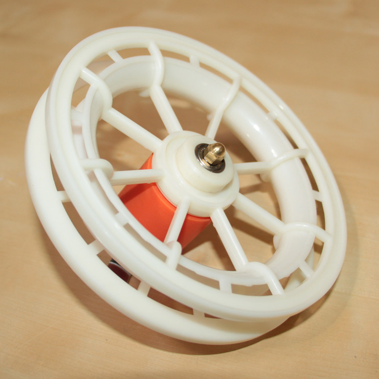 Factory direct sales improved new hand dial wheel gossip fishing wheel wheel micro lead raft rod wheel windmill anchor fish wheel fishing gear