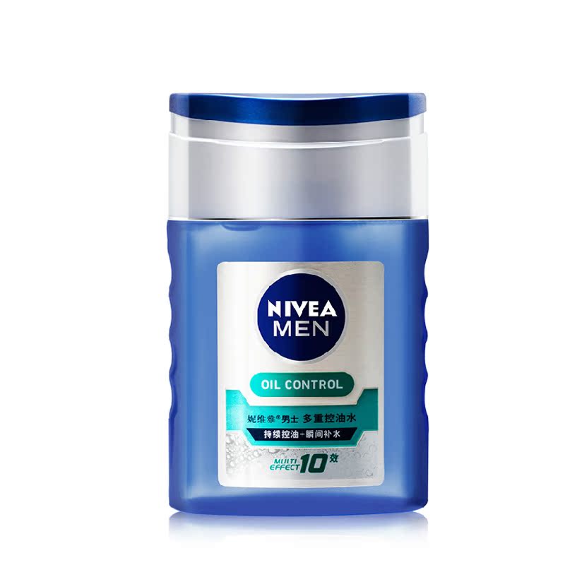 Nivea/妮维雅 男士爽肤水多重控油水 补水保湿祛痘去黑头收缩毛孔