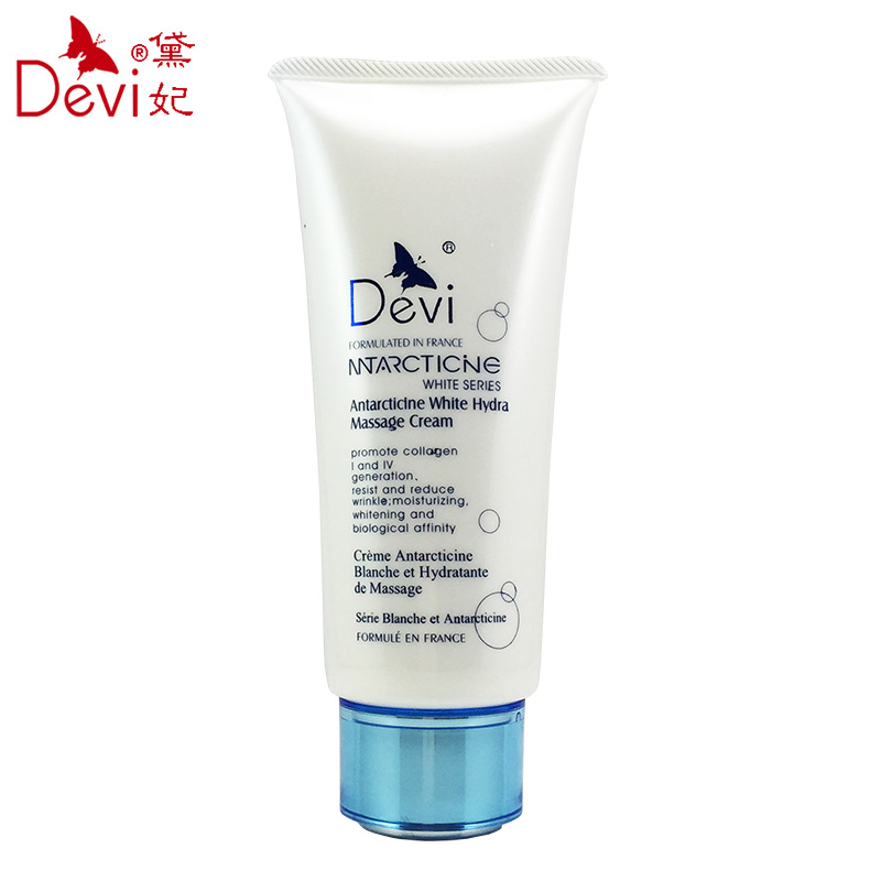 DEVI/黛妃化妆品海洋蛋白雪肌水份按摩霜100g 有防伪