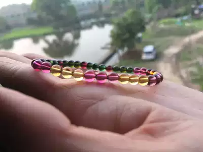 If you know me, vitreous net body natural Brazilian tourmaline bracelet(first encounter original) Special no discount