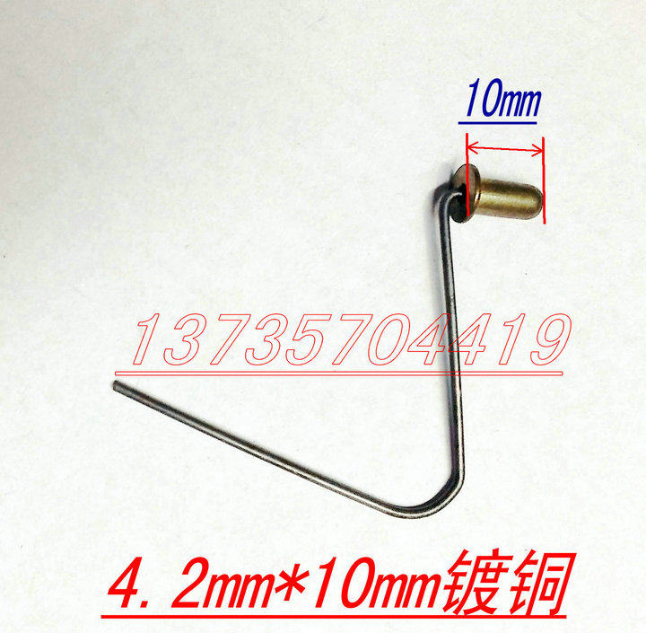 4mmv type spring sheet iron column solid spring sheet hollow bead marble card ball spring buckle tube positioning connection bead iron beads