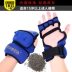 Trẻ em người lớn Sanda Fighting võ thuật Taekwondo Fighting Trọng lượng Bao cát Boxing Set Thiếu ngón tay Nửa Finger Boxing Gloves găng tay boxing Taekwondo / Võ thuật / Chiến đấu