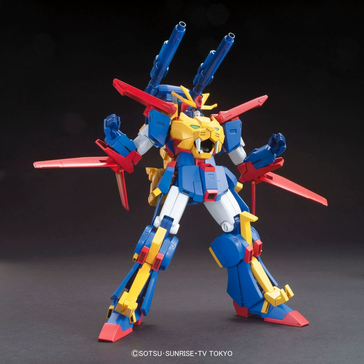 Các robot robot Bandai HGBF 1: 144ZZ Gundam Build Fighter Tyron 3 ghép lại thành một mô hình đồ chơi đã hoàn thành - Gundam / Mech Model / Robot / Transformers