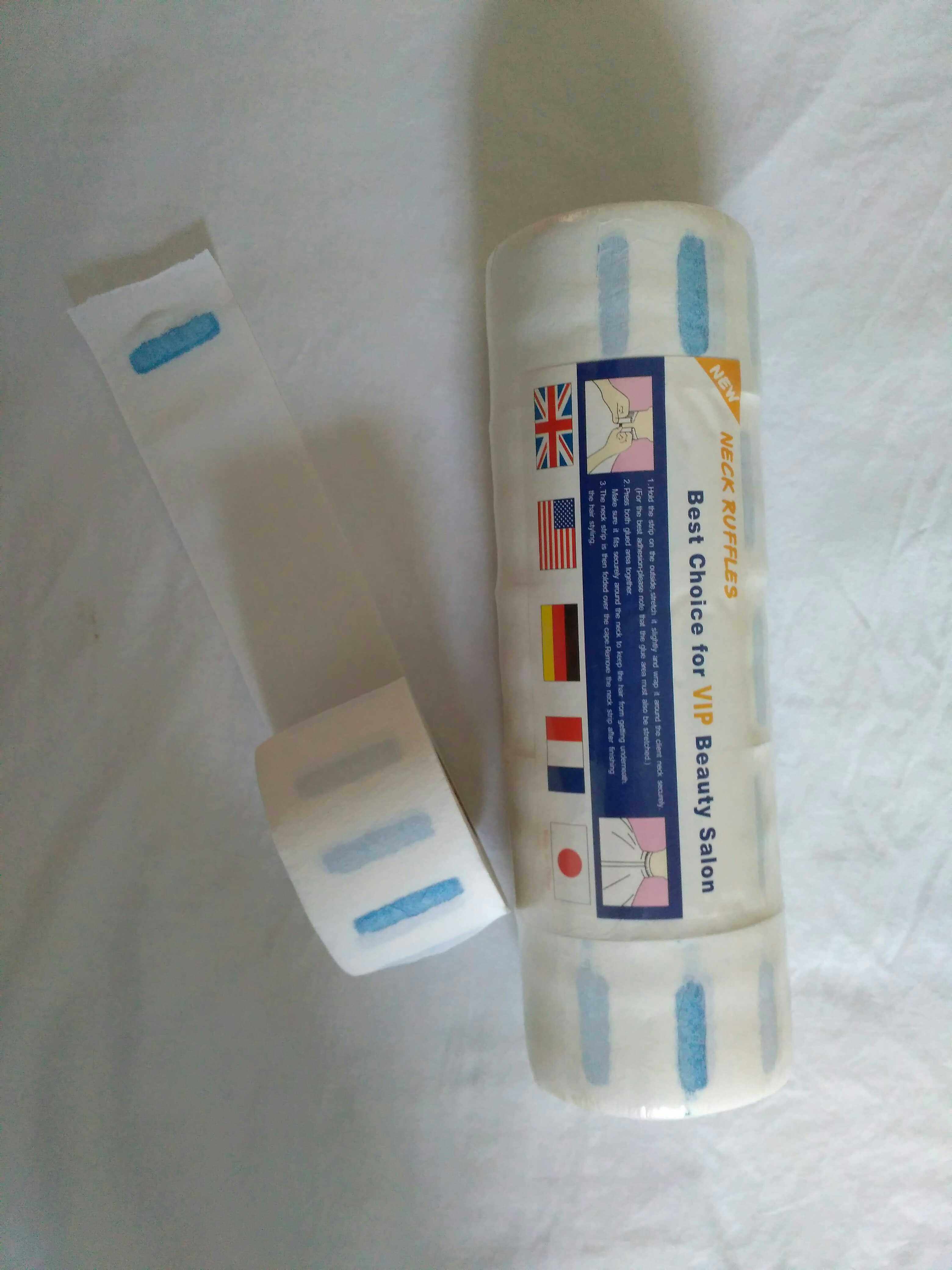 Hairdressing scarf neck paper neck protector disposable hair cutting scarf paper haircut shop to prevent broken hair from falling into the neck