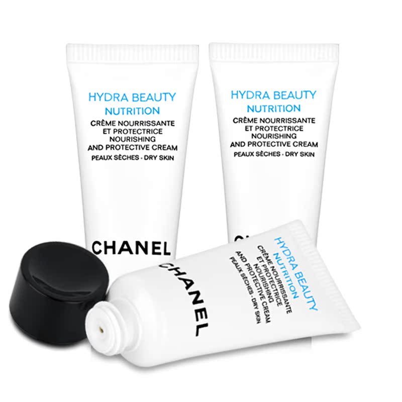 会员换购CHANEL 香奈儿 山茶花保湿滋养乳霜 5ml*3补水 吸收
