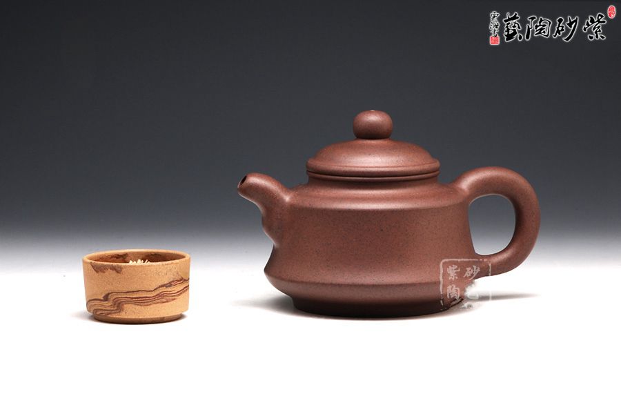 Purple sand Natural purple sand Yixing Purple kettle Tea kettle Wang Fujun Xiangbell (jade sand)