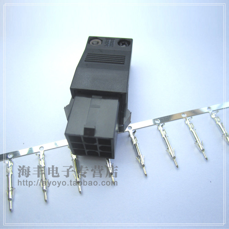 AMP 1-172161-9 AMP 9 holes VW3M8121 Mitsubishi MR-J2S servo encoder end nine holes