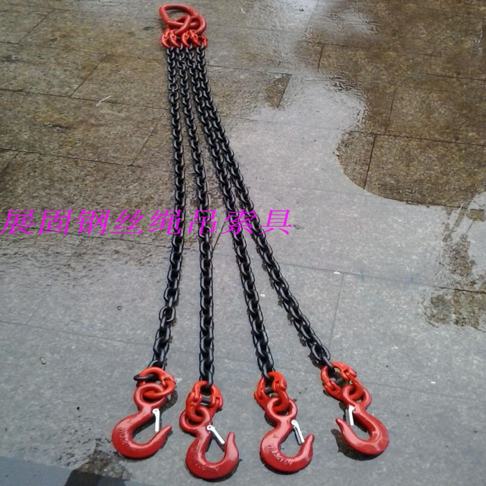 G80 heavy chain complete suspension chain chain combination suspension four legs four limbs 4 7T2 5 m