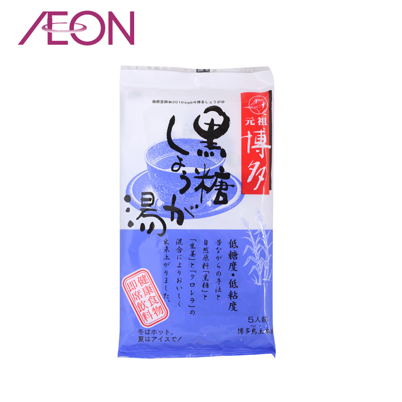 【AEON】日本博多鸟土黑糖生姜茶20g x 5