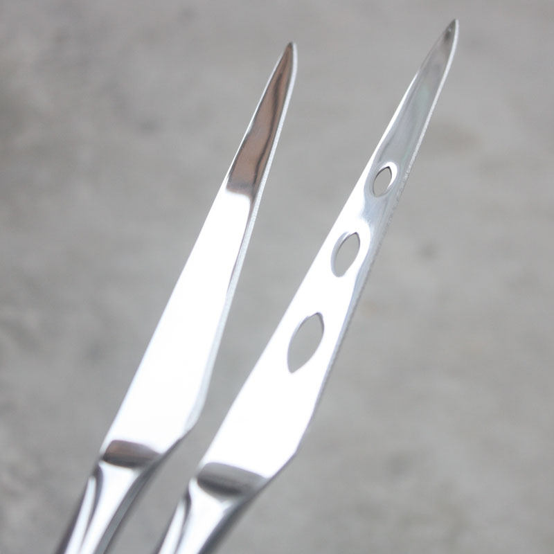 Export German steel Western Meal Service Long Western Meal Sub-Dining Bull Pickpocket bread Long 38 cm