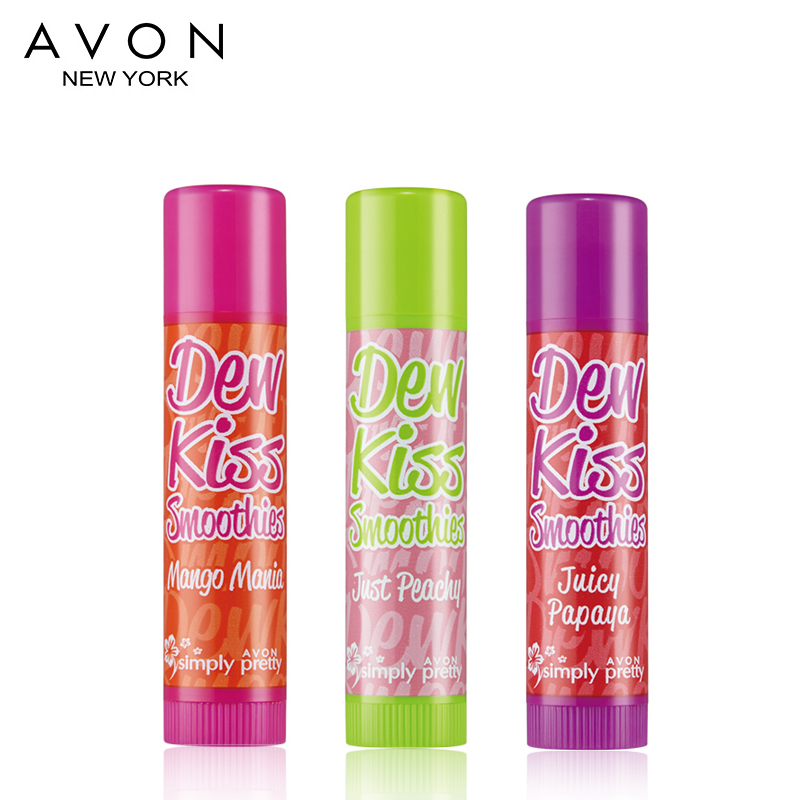 Avon/雅芳淡彩蜂蜡保湿护唇膏 滋润补水护唇膏 防干裂淡色唇膏