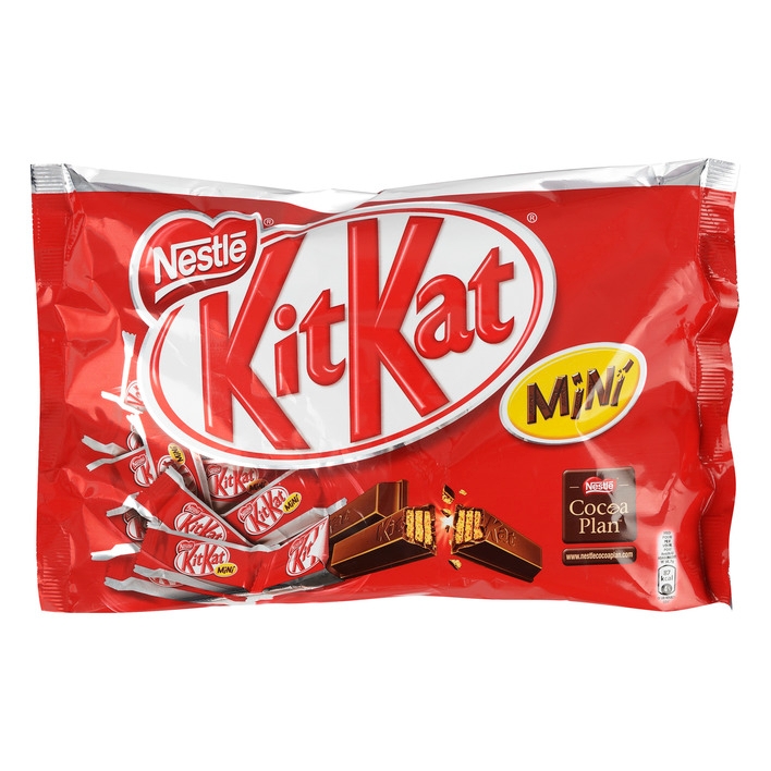 Kitkat wafer biscuit chocolate Holland imported Nestle Qiqiao independent 12 packets 200g snacks