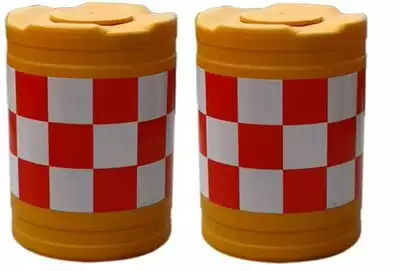 Anti-collision bucket 600*800 plastic water horse isolation pier Road anti-collision bucket diversion bucket Traffic facilities