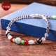 Mùa hè ngọc bích 2019 mới retro phong cách dân tộc pha lê gợi cảm hoang dã đơn giản chân nữ trang sức cửa hàng phụ kiện Vòng chân