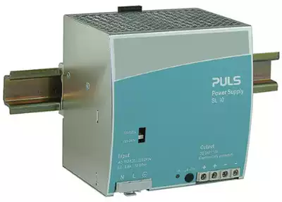 PULS SL10 100 240W switch mode DIN rail and panel mount power supply